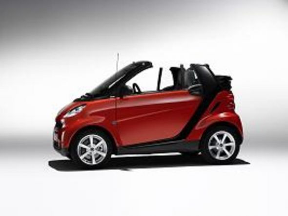 What kind of car do you WISH you owned? :  wedding Red Smart Car
