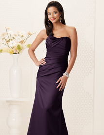perfect eggplant purple bridesmaids dresses? : wedding purple bridesmaids dresses 9541aubergine