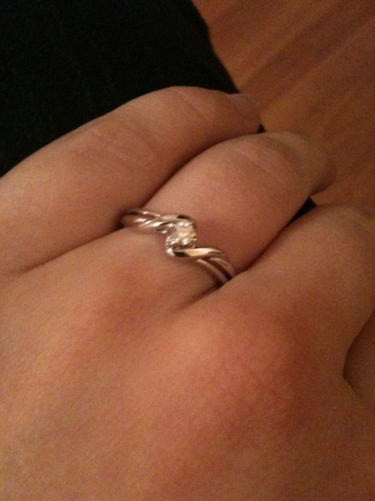 I chose my wedding ring today :)