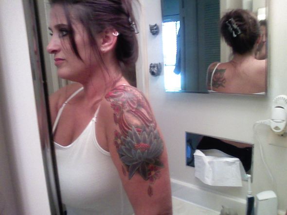October Tattooed Brides? :  wedding Koi 2