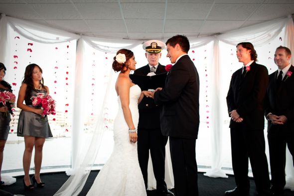 Eternity Yacht booked! is 4 hrs enough for Reception & Ceremony? PICS! :  wedding yacht nautical chapel ceremony reception too long too short 1 after party EternityCeremonyHangingCrystals