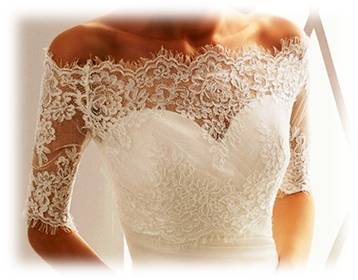 Accessorize Priscilla of Boston Platinum PL396 Gown or go back to Mikaella 1406? : wedding priscilla of boston pl 396 mikaella 1406 1 sash bolero mermaid belt bling accessories help Off Shouler Lace Bolero