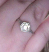 Have you got an HEIRLOOM engagement ring (or stone)? STORY! :  wedding ring engagement vintage heirloom diamond setting Ring1