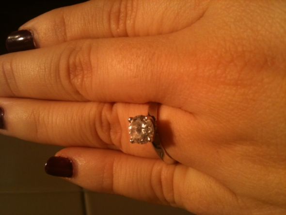 Wedding Band Help (pics are big, sorry) :  wedding wedding ring band vera wang love zales Ering