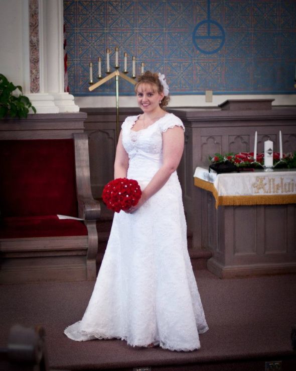 Lace dress on full figures : wedding lace size 16 full figure plus size 1 davids bridal 1 396054 2706681500635 1064715159 2937707 675517701 N