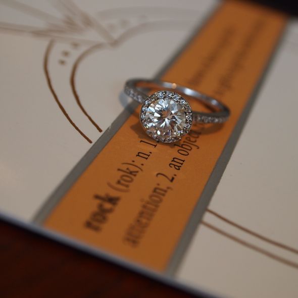Ohhh Halo Ring Ladies!!! Show me yours! :) :  wedding ring halo Micropave Halo Ring