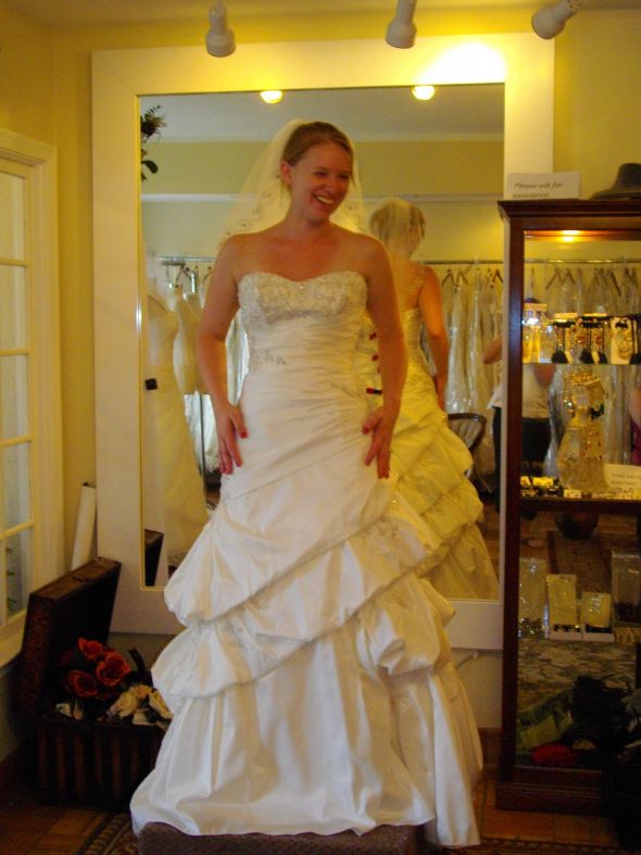 Help!  Pleaes convince me I bought the right dress... :  wedding dress advice wrong dress buyers remorse Dress