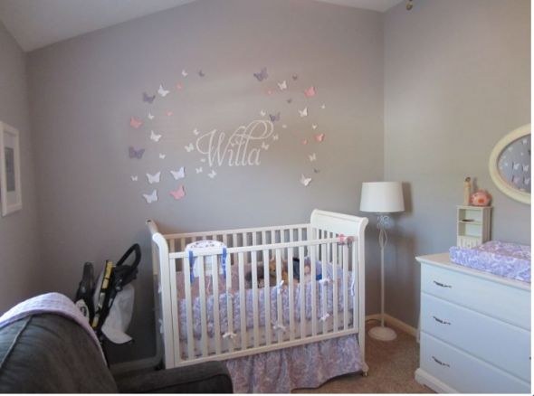 We finished the nursery! :  wedding WB Nursery2