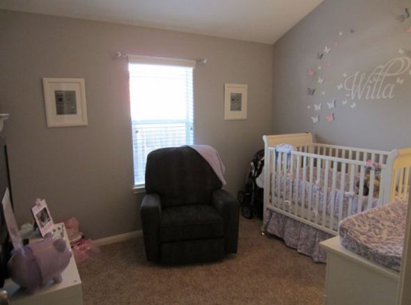 We finished the nursery! :  wedding WB Nursery4