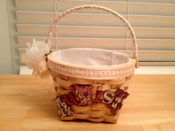 The Flower Girls' Baskets are Done!