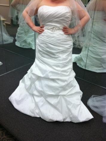 Desperately need opinions please- DRESS!! :  wedding dress Dress1 Shantung Taffeta