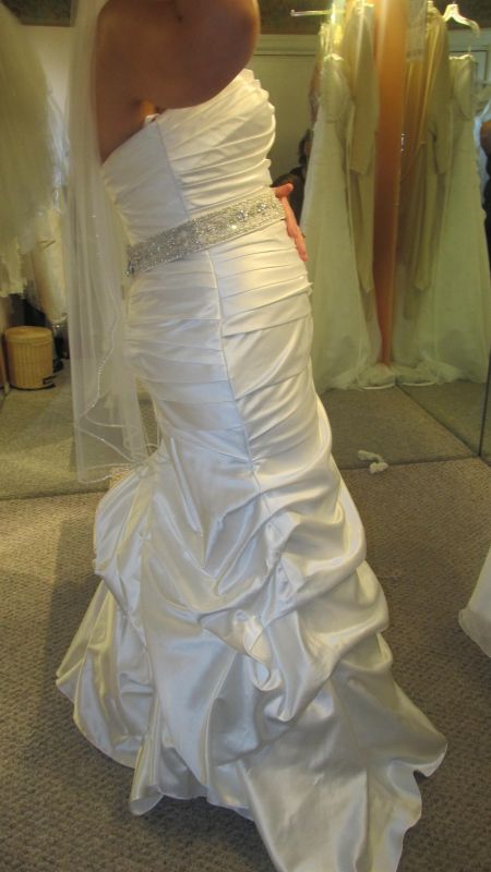 Dress Remorse! Please help me choose San Patrick- Peralta or Alfred Angelo 2123? :  wedding alfred angelo2123 san patrick peralta dress remorse 019