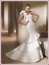 Did anyone purchase PRONOVIAS ALISON WEDDING DRESS??? : wedding pronovias alison one shoulder wedding dress silk wedding dress modern Alison1