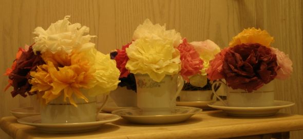 Teacup flowers