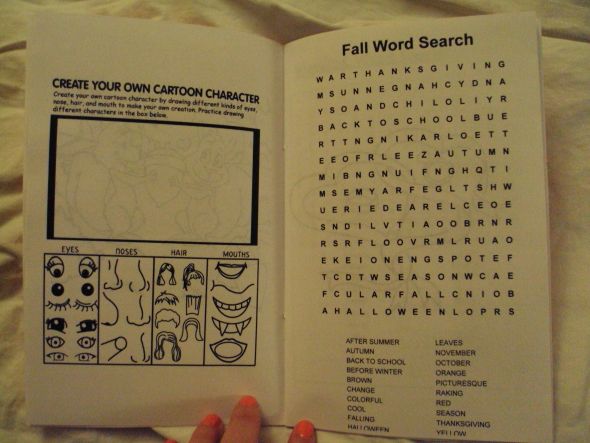 wedding books kids activity book fun DSC01751 Word Search puzzle