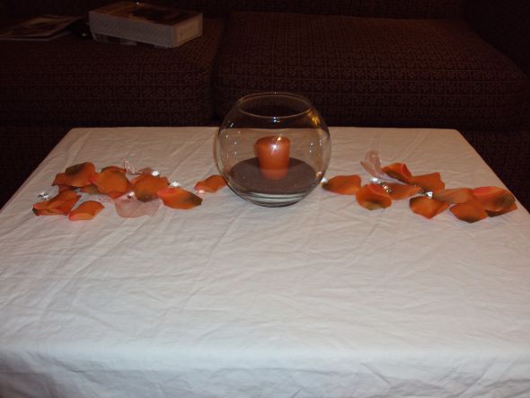 ????? COLORS ????? confused :  wedding reception centerpieces candles vases DSC01775