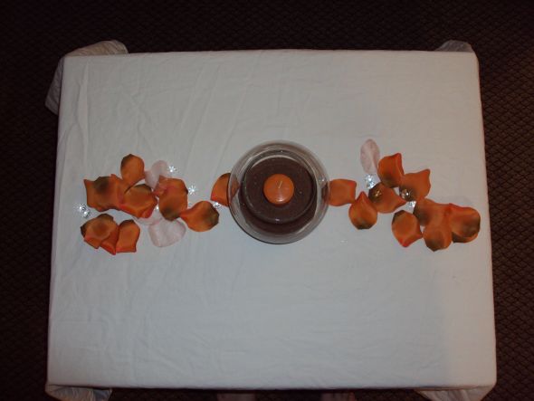 ????? COLORS ????? confused :  wedding reception centerpieces candles vases DSC01777
