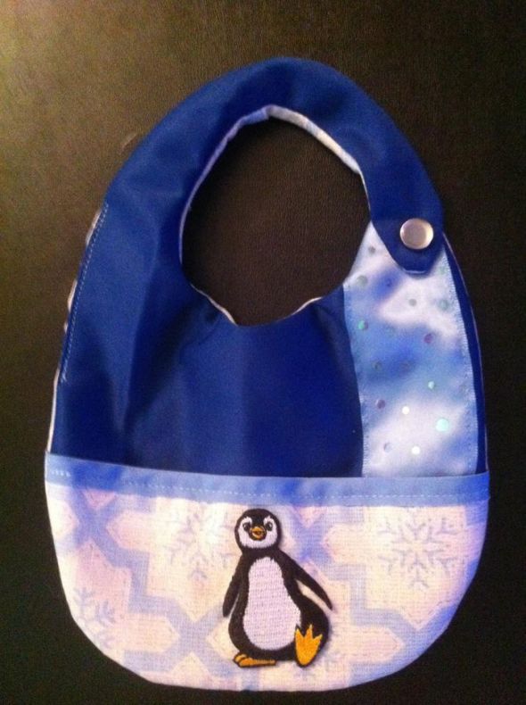 Share your handmade (non purchased) baby items! : wedding Penguin