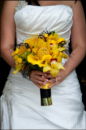 More sneak peeks!  Lots of pics inside :) :  wedding yellow black white preview sneak peek BM 16