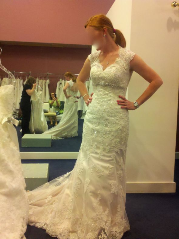 Which dress looks nicer?? :  wedding Bernadette