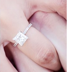 Ring Pis TCW 2+ :  wedding Ring