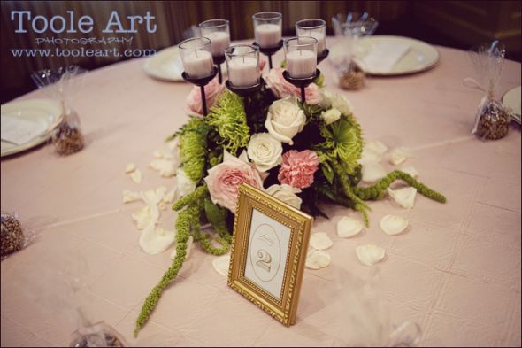 Has anyone used these for their centerpieces? :  wedding centerpiece glass candles C10 9045 Copy