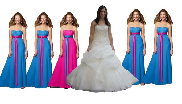 Which set of BM dresses look best with my dress? Pic heavy : wedding bridesmaids mori lee 2909 aa All3