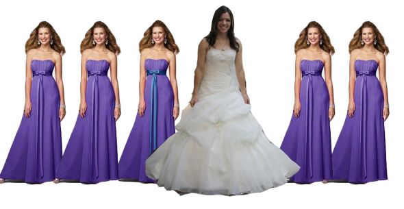 Which set of BM dresses look best with my dress? Pic heavy : wedding bridesmaids mori lee 2909 aa AllR2