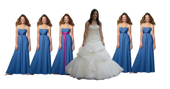 Which set of BM dresses look best with my dress? Pic heavy : wedding bridesmaids mori lee 2909 aa AllR5
