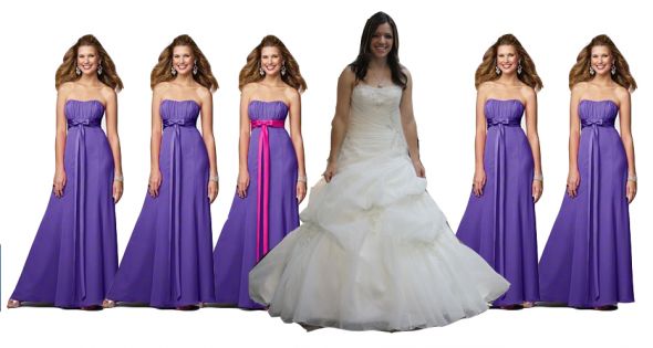 Which set of BM dresses look best with my dress? Pic heavy : wedding bridesmaids mori lee 2909 aa AllR6