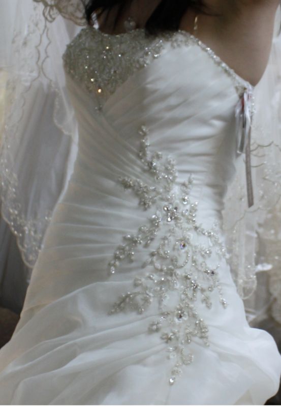 To Sweetheart or not? Also, where are you getting....PIC HEAVY!!! :  wedding undergarments mori lee 2909 1 dress wedding bustier ivory regret Bodice3