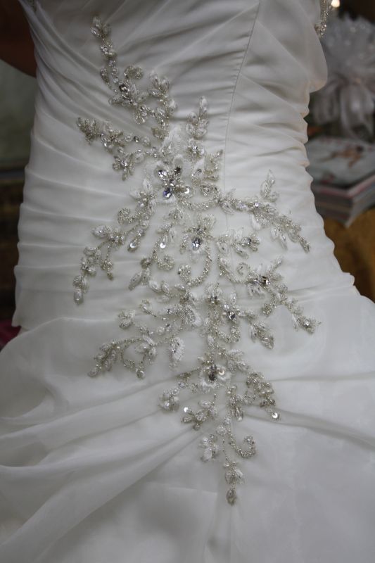 Show Me Your SPARKLY Beaded Dresses! :  wedding sparkly sparkle bead beaded show me dress IMG 7670