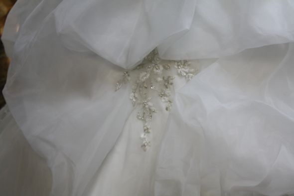 Show Me Your SPARKLY Beaded Dresses! :  wedding sparkly sparkle bead beaded show me dress IMG 7672