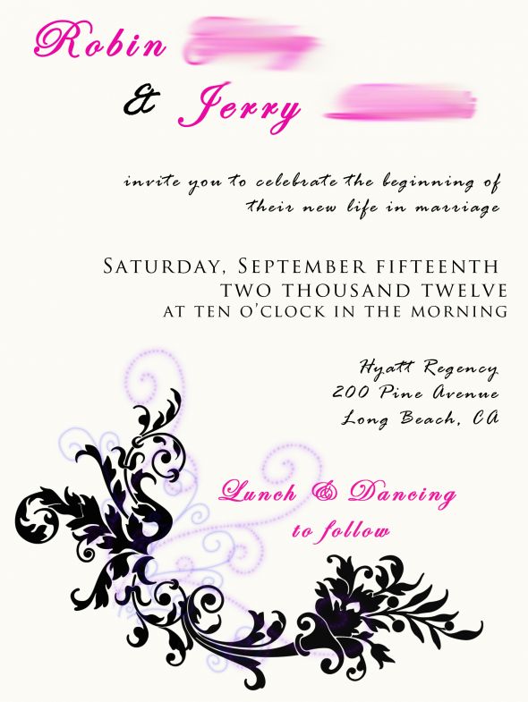 Starting to create our invites :oD....Pics included :  wedding diy invitations swirly wedding WBMain2