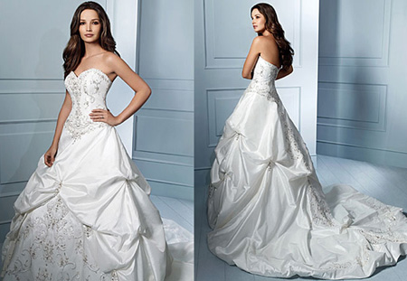 Share your favorite research dress vs. the one you bought! : wedding Lakisa Gown Alfred Angelo1