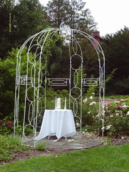 Show me your garden wedding! :  wedding wedding reception outdoors garden Garden Altar