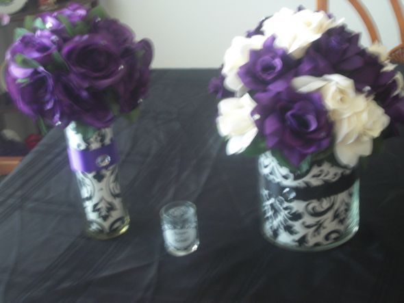 Home Search results for'purple and white wedding flowers decor pictures'