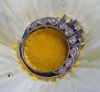 Got my ring re-dipped, first time in 3 years : wedding white gold ring re dipping re dip 100 0664