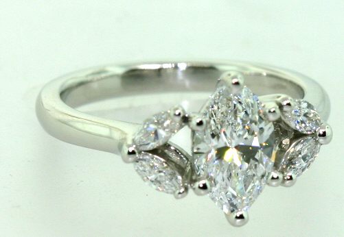 So we got my precious Marquise today & I Want to see more!! :  wedding rings marquise white gold Ring Pict