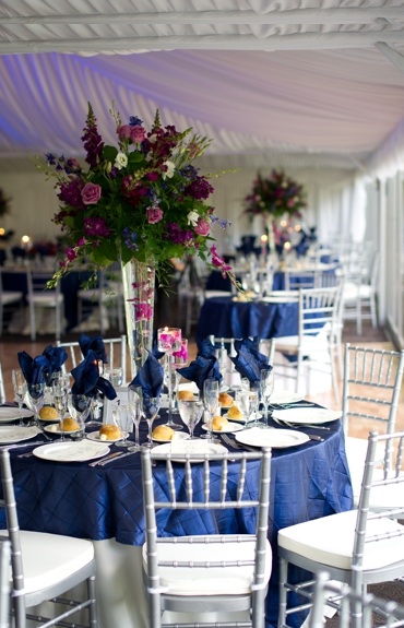 For sale Navy Pintuck Tablecloths and Napkins wedding blue navy reception 