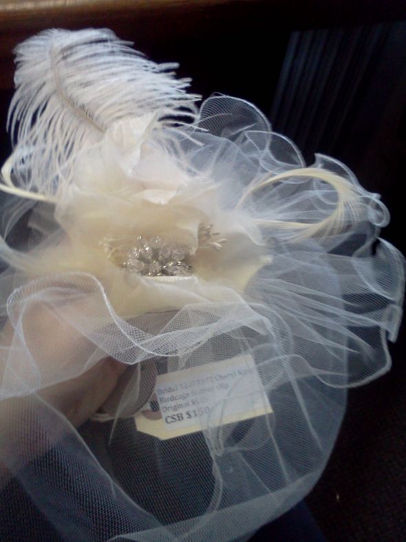 Need Advice! Plethora of Veil Options (Pics):Which Best Suits My Unique Dress?! :  wedding veils accessories hair flower mantilla cap bridal Cage