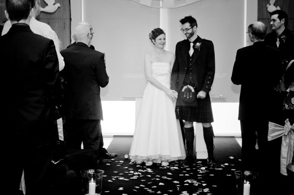 I'm short....like REALLY short! PETITE brides, post your pics! :) :  wedding short petite dress SM 111