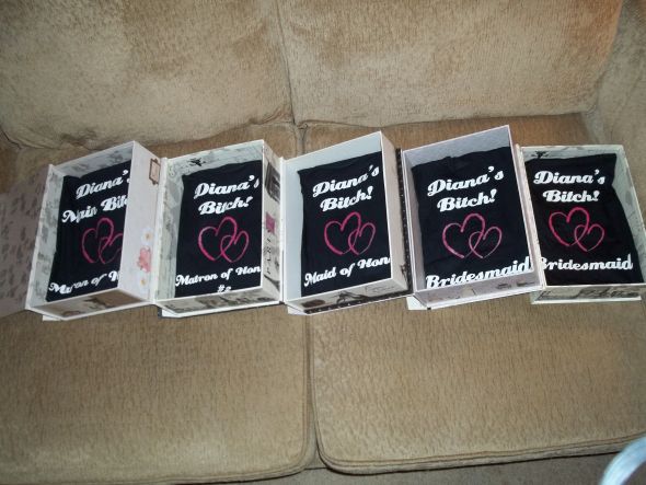 How I asked my Bridesmaids! :-) :  wedding bridesmaids asking bridesmaids bridal party will you be my bridesmaid 1 asking the bridal party matron of honor maid of honor how to ask your bridal party 1 100 1720