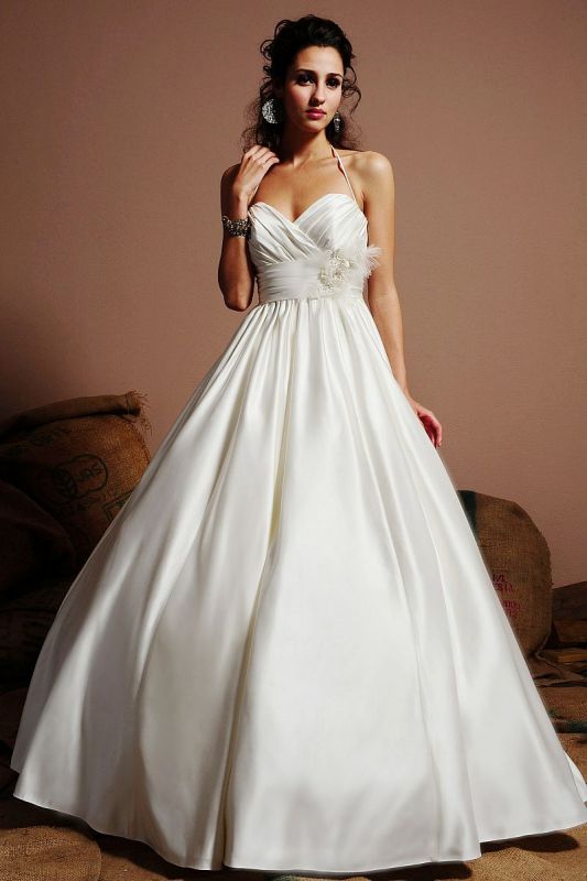 Show me your 'plain' dress with ZERO embellishments! :  wedding 1381 1