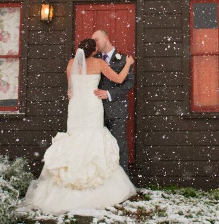 Repurposing my dress :  wedding repurposing nyc seamstress Cropped Dress In Snow