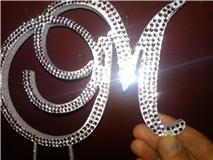 *** Bling Toppers. Single and 3N1 Toppers*** :  wedding bling topper Finished M7