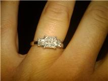Show me your colored wedding bands! : wedding Ring1