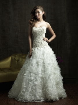 Allure 8801 - making it bigger :  wedding allure crinoline 8801F