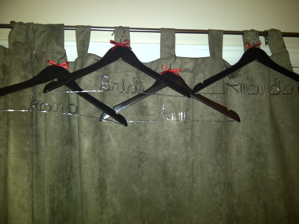 Personalized Hanger : wedding Finished Hangers 2