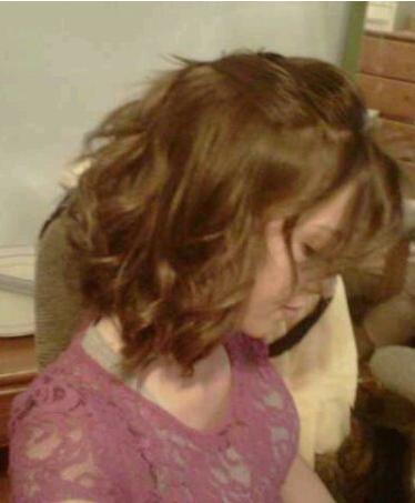 Which hairstyle looks better? Pics :  wedding hair hairstyle bun aussie trial curl Hair1